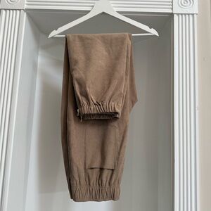 Zara Tan Jogger Pants
